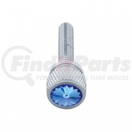 UNITED PACIFIC 23816 - dash panel screw - kenworth long dash screw with blue diamond (12 pack)