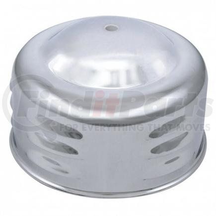 United Pacific A6216-10 Air Cleaner Cover - 2-5/8" Louvered, Mushroom Style