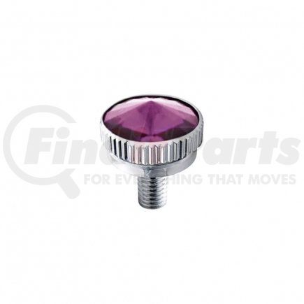 UNITED PACIFIC 21762B - decorative body accessory - 5mm cb mounting bolt with purple diamond | 5mm cb mounting bolt with purple diamond