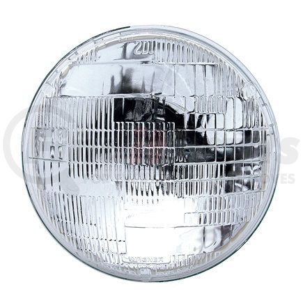 United Pacific 30354 Headlight - RH/LH, 7", Round, Chrome Housing, High/Low Beam, H6014/H6024 Bulb