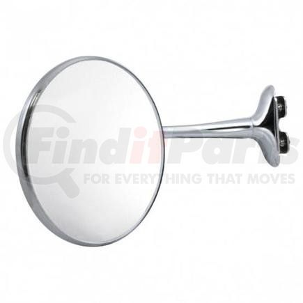 United Pacific C5007 Door Mirror - 4", Round, Classic Style, Door Edge