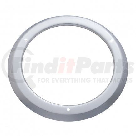 United Pacific 20504 Clearance Light Bezel - Stainless Steel, for 4" Grommet Mounted Light