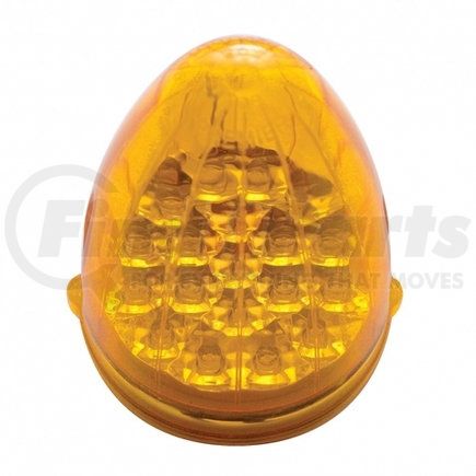 UNITED PACIFIC 39457 - truck cab light - 19 led reflector grakon 1000 cab light - amber led/amber lens | 19 led reflector grakon 1000 style cab light - amber led/amber lens