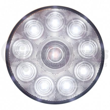 United Pacific 38828 Auxiliary/Utility Light - 10 LED, 4 ", White LED/Clear Lens