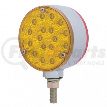 UNITED PACIFIC 39600 - double face turn signal light - 36 led reflector - amber & red led/amber & red lens | 36 led reflector double face turn signal light-amber & red led/amber & red lens