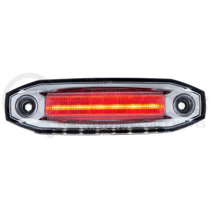 United Pacific 39302 Clearance/Marker Light - Red and White LED/Clear Lens, 6 LED