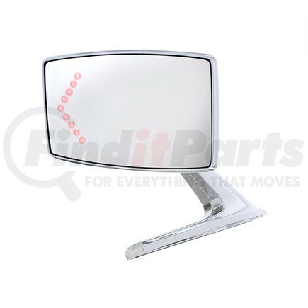 UNITED PACIFIC F676802 Door Mirror - Exterior, with LED Turn Signal, for 1967-1968 Ford Mustang