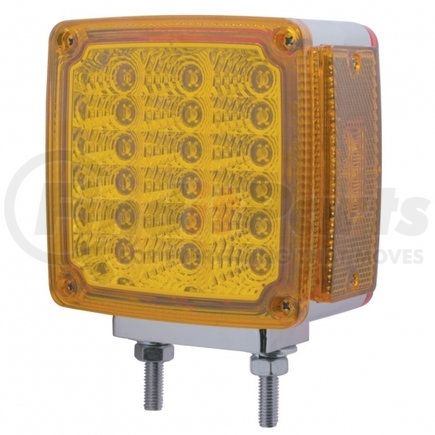 United Pacific 39377 Turn Signal Light - Double Face, LH, 39 LED Reflector, Amber & Red LED/Lens, 2-Stud Mount