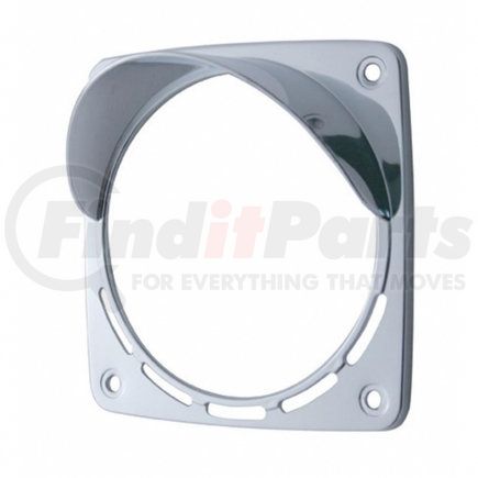 United Pacific 32116 Light Bezel - LED, Square, Double Face, with Visor,  Fits UP 38701 Series