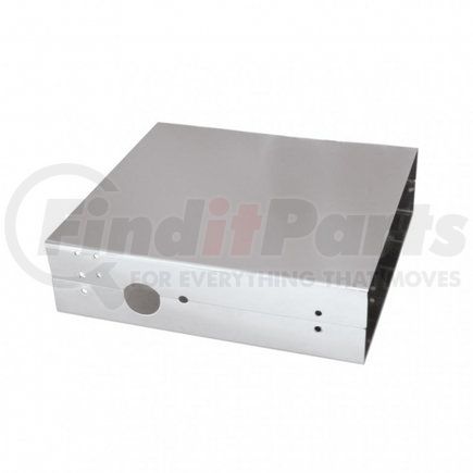 UNITED PACIFIC 21703 - stainless c.b. case - side output | stainless c.b. case - side output
