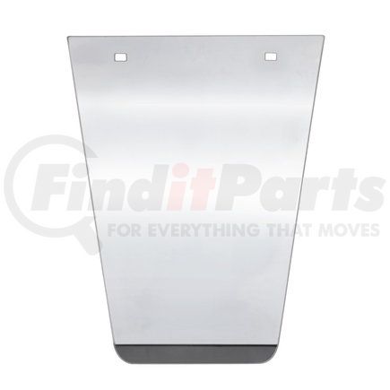 United Pacific 21430 Mud Flap Bracket - Anti-Sail Plate, Plain, Stainless