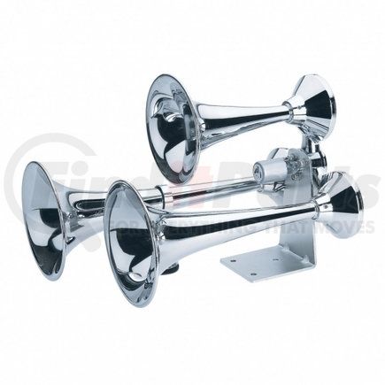 United Pacific 46116 Train Horn - 3 Trumpet "Classic", Chrome