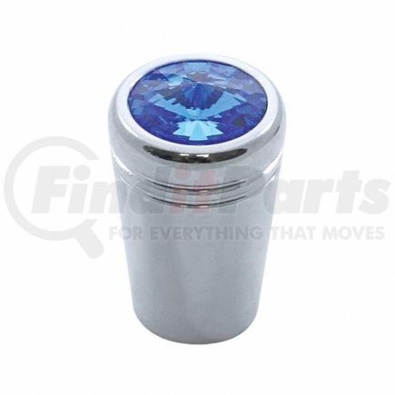 United Pacific 40222 Toggle Switch Extension - Chrome Plated, Aluminum, with Blue Diamond, for Mini Kenworth