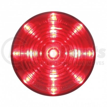 United Pacific 38175 Clearance/Marker Light - 13 LED, Roadster Style, Red LED/Red Lens, Round Design, 2.5 in.