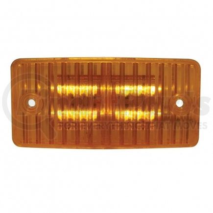 United Pacific 37645 Truck Cab Light - 12 LED Freightliner, Amber LED/Amber Lens