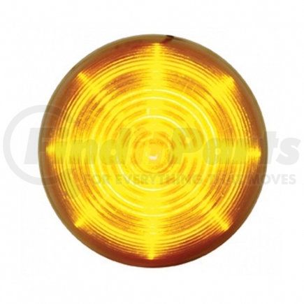 United Pacific 38178 Clearance/Marker Light, Amber LED/Amber Lens, Beehive Design, 2.5", 13 LED