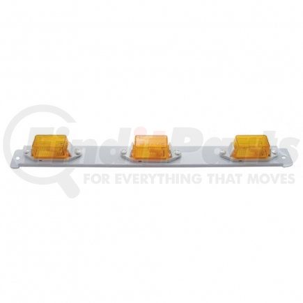 United Pacific 31076 Identification Light Bar - Amber, Mini, for Over 80" Applications