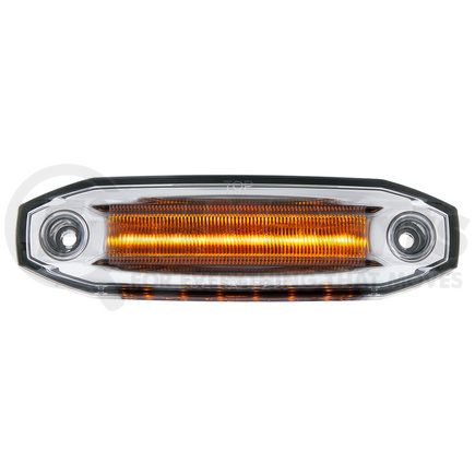 United Pacific 39299 Clearance/Marker Light - Amber and White LED/Clear Lens, 6 LED