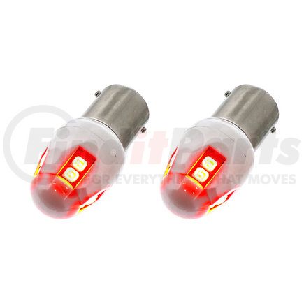 United Pacific 38898 Turn Signal Light Bulb - High Power 8 LED 1156 Bulb, Red