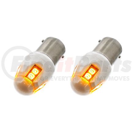 United Pacific 38899 Turn Signal Light Bulb - High Power 8 LED 1156 Bulb, Amber