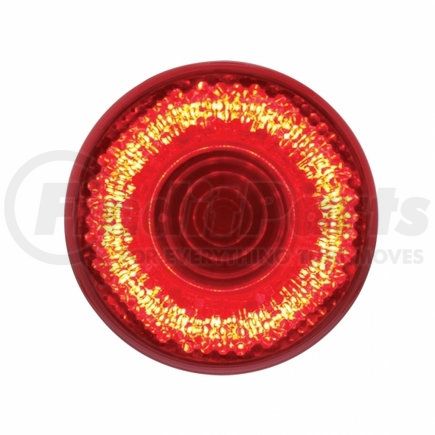 United Pacific 36525 Clearance/Marker Light - Red LED/Red Lens, Mirage Design, 2", 9 LED