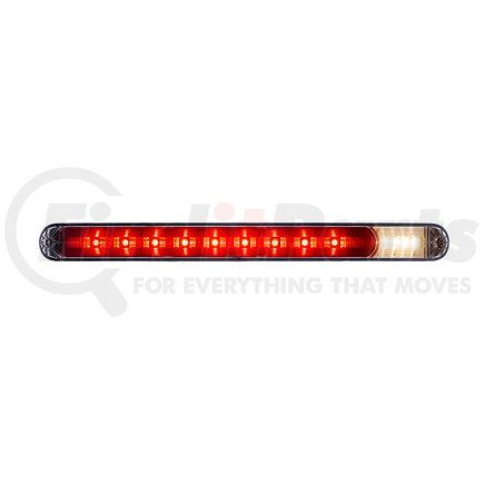 United Pacific 36499B Light Bar - LED, Stop/Turn/Tail Light, Red LED, 4-in1 Function, 9 LED Light Bar, Surface Mount