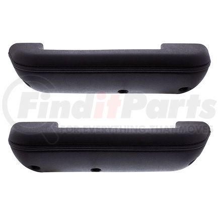 United Pacific 110840 Door Armrest - Black, for 1968-1977 Ford Bronco