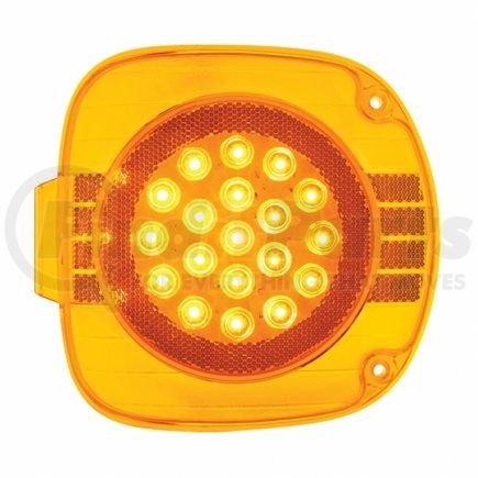 United Pacific 38928 Turn Signal Light - 22 LED, Amber LED/Amber Lens, for Freightliner