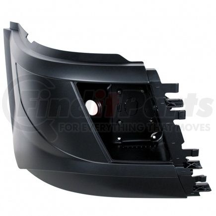 United Pacific 42820 Bumper End - RH, with Fog Light, Short Hood, with Aero Style Bumper, for 2015-2017 Volvo VNL