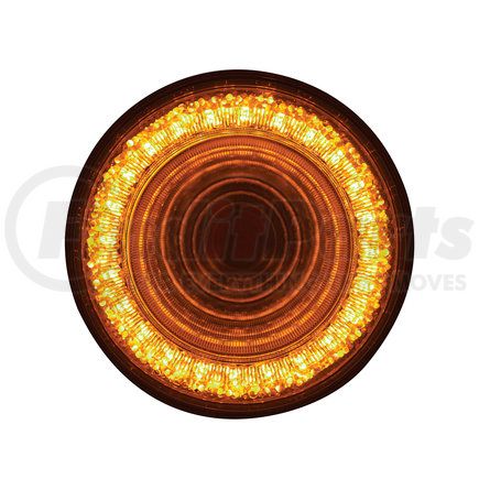 UNITED PACIFIC 36653 - turn signal light - 24 led 4" mirage - amber led/amber lens | 24 led 4" mirage light (turn signal) - amber led/amber lens
