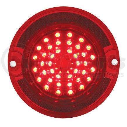 United Pacific CTL6301LED Tail Light Lens - 40 LED, Red, for 1963 Chevy Impala