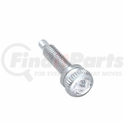 UNITED PACIFIC 23874 Dash Panel Screw - Dash Screw, Short, with Clear Diamond, for International