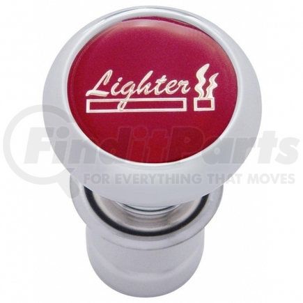 United Pacific 28490 Cigarette Lighter - Deluxe, Red Glossy Sticker