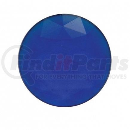 United Pacific 30806 Dome Light Lens - Dome/Map Light Lens, 1 3/8", Plastic, Blue