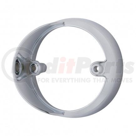 UNITED PACIFIC 32121 - 3" round led light bezel w/ side visor