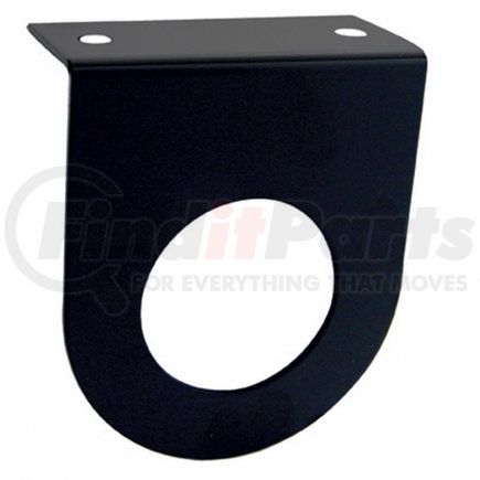 United Pacific 34001 Marker Light Mounting Bracket - 2", Black, with Flange, 1 Hole