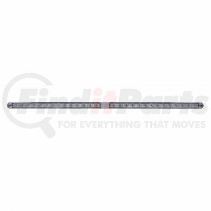 United Pacific 36793 Light Bar - LED, Turn Signal Light, White LED, Clear Lens, Chrome/Plastic Housing, with Bezel, 14 LED Per Light Bar