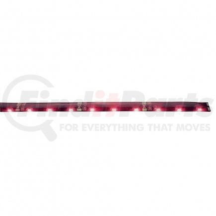 United Pacific 37957 Auxiliary Light - Auxiliary/Utility Flex Strip Light, 30 LED 19 1/2" Red