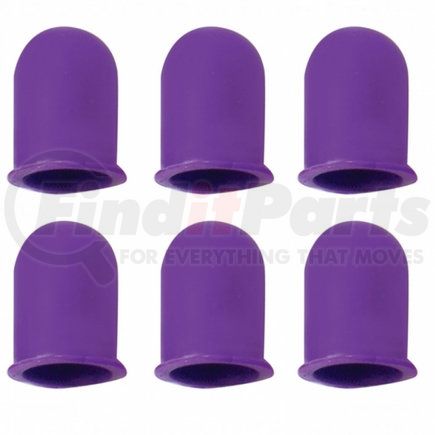 UNITED PACIFIC 39004P - bulb cover - small bulb cover (fits 194 & other small bulbs) - purple (6 pack)
