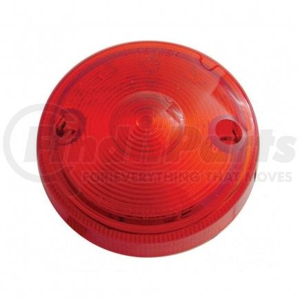 United Pacific 39429 Marker Light - Single Face, LED, Dual Function, without Housing, 15 LED, Red Lens/Red LED, 3" Lens, Round Design