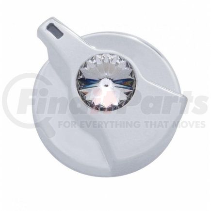 United Pacific 41259 Dash Knob - Timer Knob, with Clear Diamond, for Peterbilt