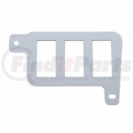 UNITED PACIFIC 41980 - dashboard panel - freightliner lower bottom dash switch panel (3 openings) - right | freightliner lower bottom dash switch panel (3 openings) - right