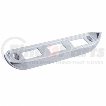 United Pacific 42017 Window Control Panel - Chrome, Plastic, Driver Side, with Three Openings, for 2000-2010 International 9900IX/9900/9400I/9200I