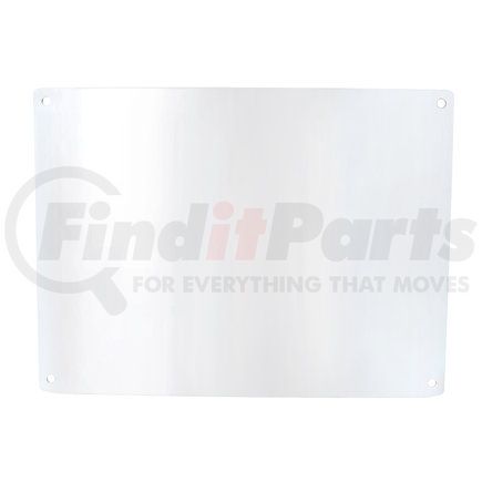 UNITED PACIFIC 42435 - dash plate - stainless dash blank for 2018-2020 freightliner cascadia | stainless steel dash blank for 2018-2021 freightliner cascadia