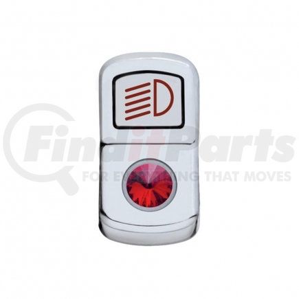 United Pacific 45135 Rocker Switch Cover - "Headlight", with Red Diamond
