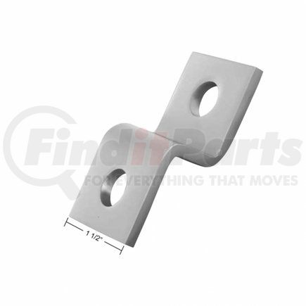UNITED PACIFIC 60001P - auxiliary light mounting bracket - heavy duty "z" mounting bracket - 1-1/2" x 1" x 1-1/2" | heavy duty "z" mounting bracket - 1.5" x 1" x 1.5"