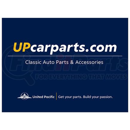 United Pacific 99217 Windshield Banner - UPcarparts Banner, 48 in. X 36 in.
