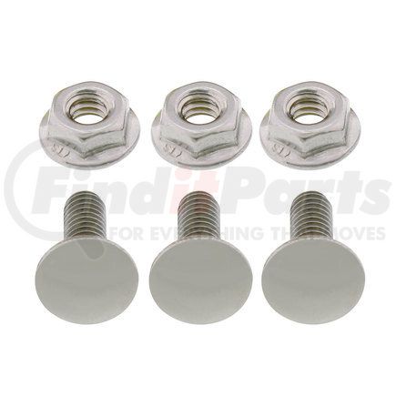 United Pacific A1042SS Tail Light Bracket Mounting Bolt Set - Stainless Steel, for 1928-1931 Ford Model A