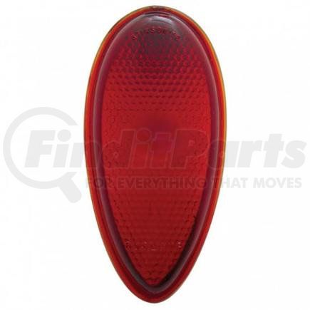 United Pacific A7047 Tail Light Lens - Glass, for 1938-1939 Ford Car