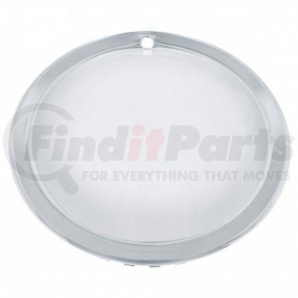 United Pacific BHC01-14 Axle Hub Cap - 14", Chrome, Plated, Baby Moon Style